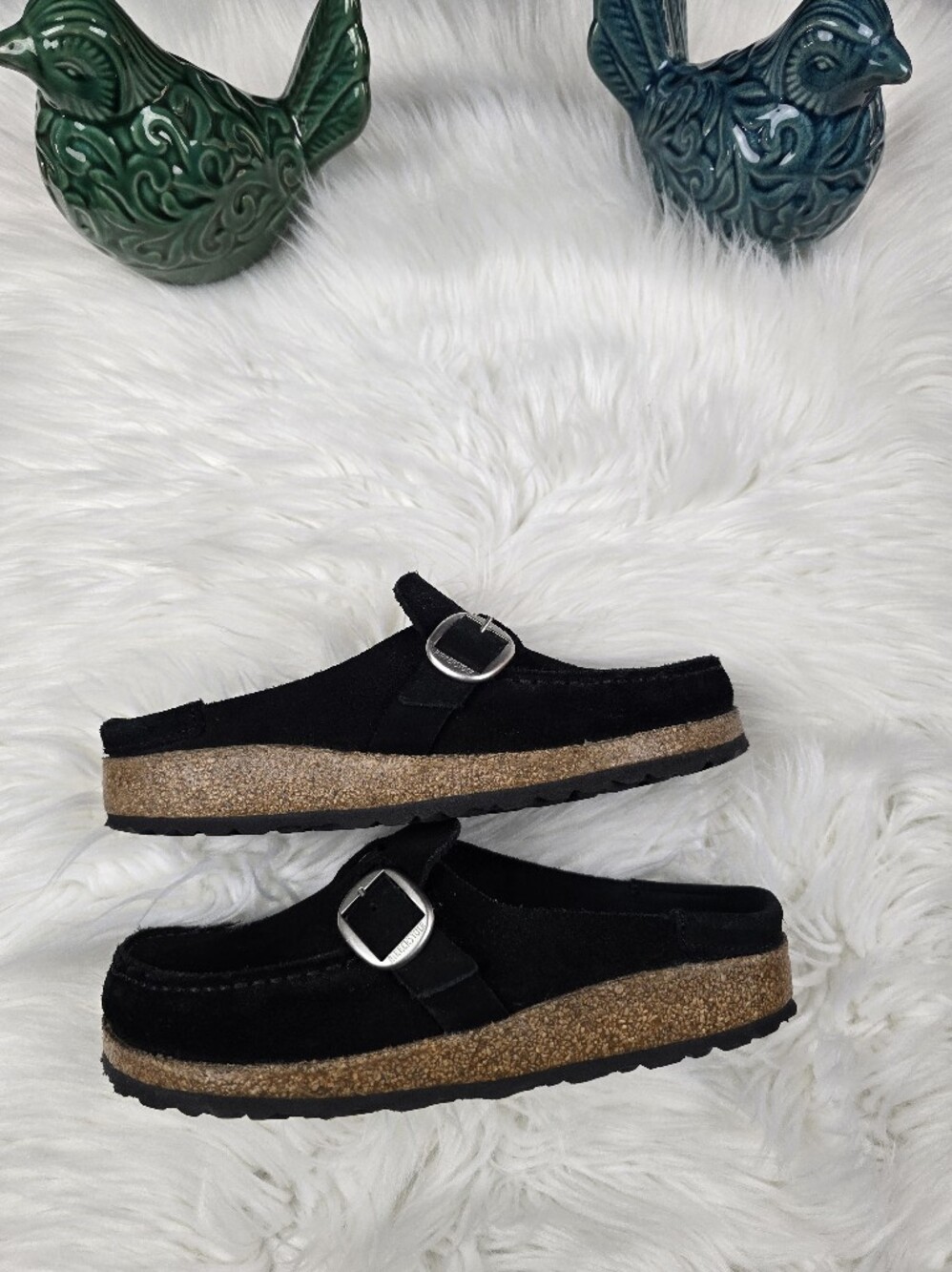 Birkenstock Buckley Black Slip On Clog Shoe 37 - Picture 9 of 15